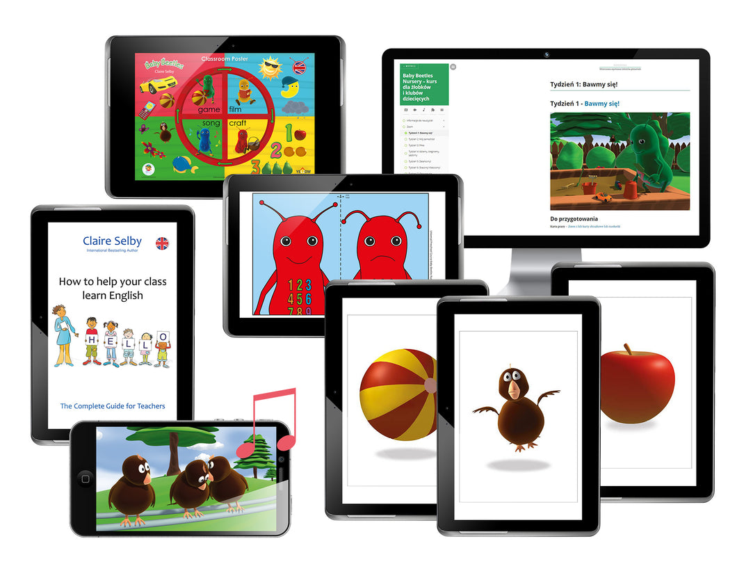 Baby Beetles Nursery - dostęp do materiałów dla nauczyciela w wersji cyfrowej